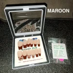 Romantic M Fake Nails for Women, 100 Pcs, Natural Look - Image 9