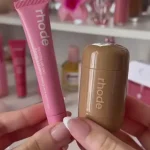 Moody Lip Gloss & Lipstick Set Pink Brown