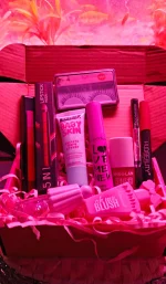Moody Lip Gloss & Lipstick Set Pink Brown