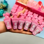 Pink Bow Lip Gloss Set of 6