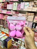 Pink Rubber Beauty Blender for Reusable Blending