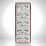 3D Miss Rose Eyelashes Black Fibre Lightweight Long Lasting - Image 3