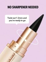 Sheglam Matte Eyeliner Pencil Black — Smudge Proof High Pigmented Liner - Image 4