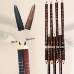 Waterproof Eyeliner Pencils Black Brown Brown - Image 4