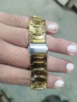 Positif Men's Gold Watch 45mm Square Dial - Image 3