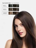 Hello Hair Dark Brown Cream Color 100% Grey Coverage