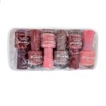 Nail Polish Pack of 12 Chip-Resistant Vibrant Shades