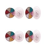 Glitter Makeup Palette 6 Shades - Cruelty-Free Compact Eyeshadow Kit