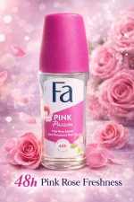 Fa Pink Passion Roll-on Deodorant Rose flower - Image 3