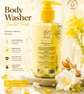 Aqua Magic Body Wash 50ml Whitening Deep Cleansing - Image 3