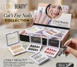 Cat Eye Fake Nails 12Pcs Premium Collection ABS - Image 4