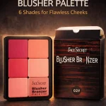 Blush Palette 6 Shades Flawless Cheeks