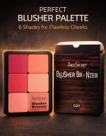Blush Palette 6 Shades Flawless Cheeks