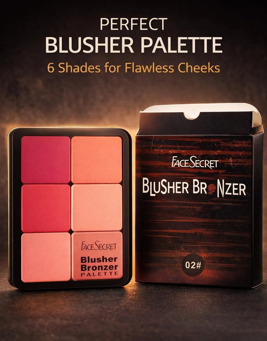 2017-54-719065-product-1 Blush Palette 6 Shades Flawless Cheeks - Image 1