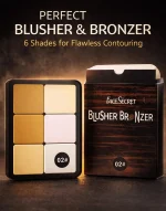Blush Palette 6 Shades Flawless Cheeks - Image 3