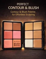 Blush Palette 6 Shades Flawless Cheeks - Image 4