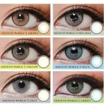 Sweat Proof Eye Lenses 6 Shades