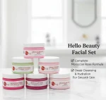 Hello Beauty Facial Set Moroccan Rose Whitening Hydrating Cream - Image 2