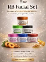 RB Complete Facial Care Set | Whitening Scrubs & Masks Skincare Kit