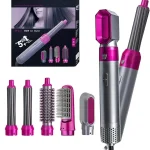 5in 1 Hair Straightener pink