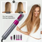 5in 1 Hair Straightener pink - Image 9