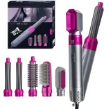 5in 1 Hair Straightener pink - Image 10