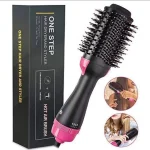 3-in-1 Hair Dryer Brush Black Ceramic Coated