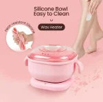 Pink Wax Heater for Smooth Hair Removal at Home