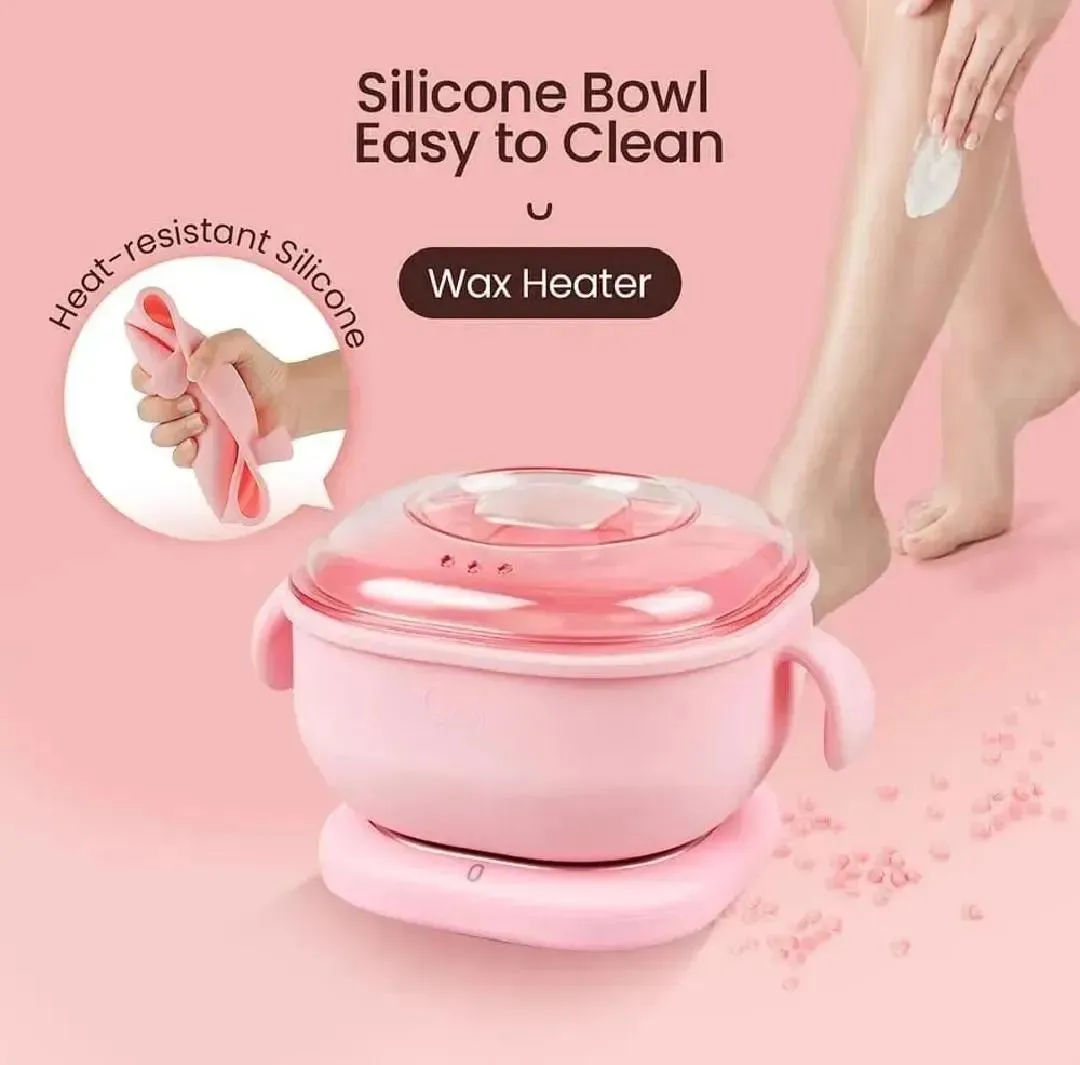 2129-282-712756-product-1 Pink Wax Heater for Smooth Hair Removal at Home - Image 1