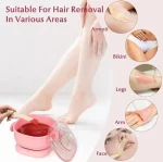 Pink Wax Heater for Smooth Hair Removal at Home - Image 5