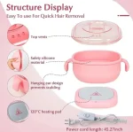 Pink Wax Heater for Smooth Hair Removal at Home - Image 8