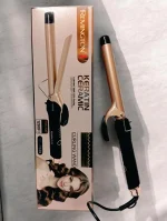 Remington Keratin Ceramic Curling Wand Rose Gold Black