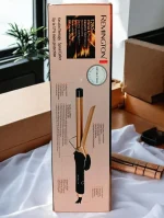 Remington Keratin Ceramic Curling Wand Rose Gold Black - Image 5