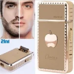 2-in-1 Rechargeable Shaver with Pop-up Trimmer Gold