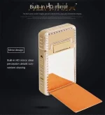 2-in-1 Rechargeable Shaver with Pop-up Trimmer Gold - Image 7