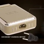 2-in-1 Rechargeable Shaver with Pop-up Trimmer Gold - Image 8