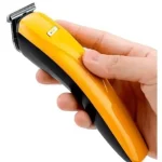 Cordless Rechargeable Hair Trimmer JW-824 with 4 Combs - Image 4