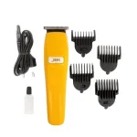 Cordless Rechargeable Hair Trimmer JW-824 with 4 Combs - Image 5