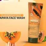 Glamorous Papaya Face Wash 100ml Brightening Exfoliator