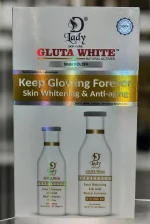 D Lady Gluta White 24K Gold Skin Polish Kit