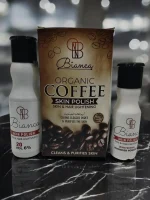 Organic Coffee Skin Polisher 20% Whitening Cream