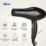 Hair Dryer with Concentrator & Nozzle | Fast Drying Professional Hair Styling Tool - Image 3