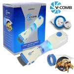 V Comb Anti Lice Electric Hair Comb Portable Travel Friendly
