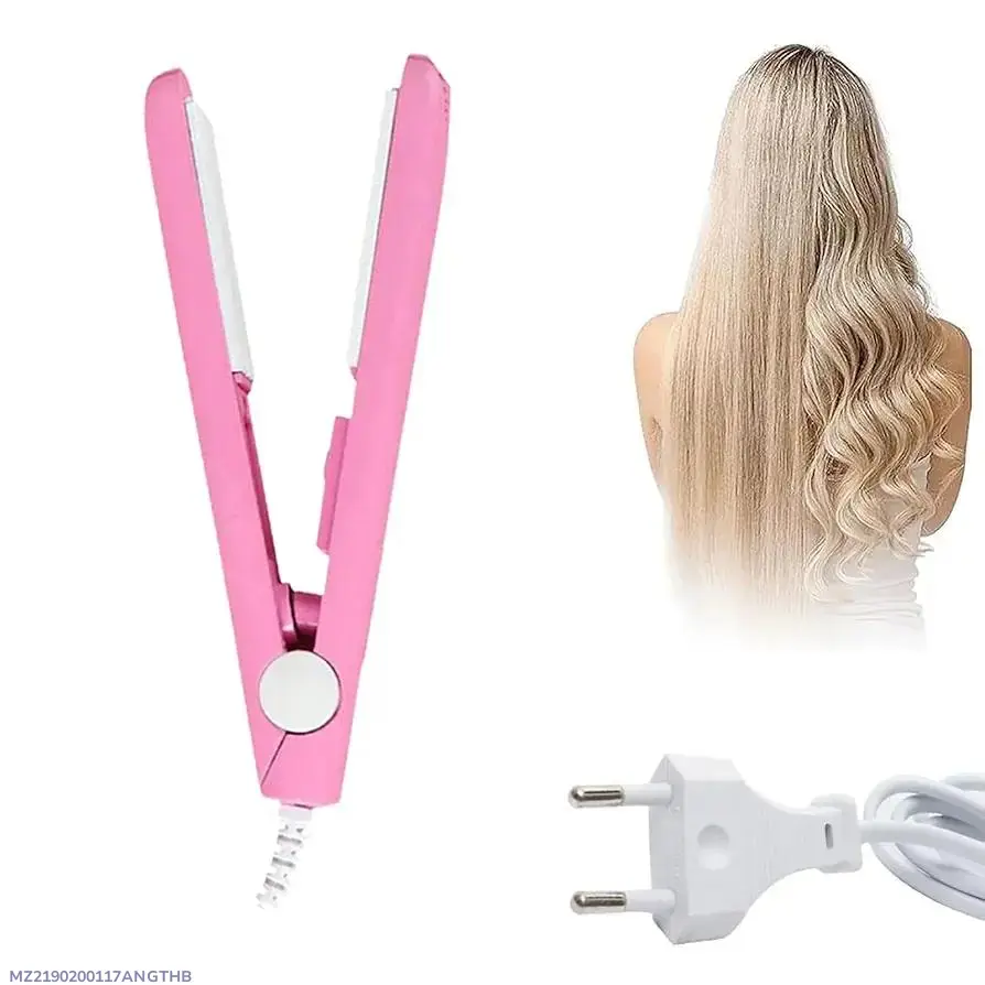 2190-404-737793-produc Mini Hair Straightener with Curable Mode ABS Plastic - Image 1