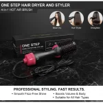 One Step Hair Dryer Comb – Hot Air Styling Brush for All Hair Types