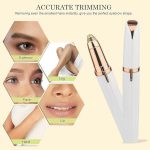 Rechargeable Eyebrow Trimmer with Cleaning Brushes - Image 8