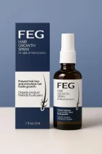 FEG Hair Growth Spray 1 Fl Oz Anti-Dandruff & Frizz Control