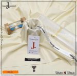 Men's Unstitched Wash & Wear Suit – Cream Off White | Premium Fabric Pakistan - Image 4