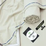 Men's Off White Wash & Wear Plain Suit – All Season Wear Pakistan - Image 3