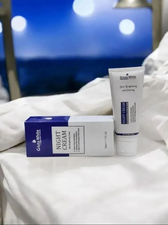 2250-77-710355-product-1 Glutawhite Night Cream 50gm Whitening Brightening - Image 1